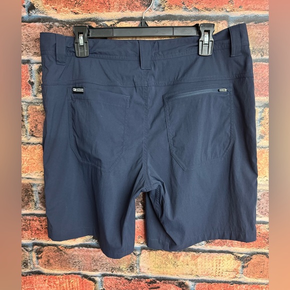 Men's Outdoor Research Zendo Regular Fit Everyday Shorts - 9" Inseam Dark Navy - Picture 5 of 8